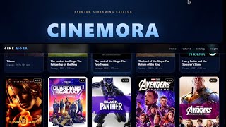 🎬 CINEMORA — Premium Streaming Catalog Browser