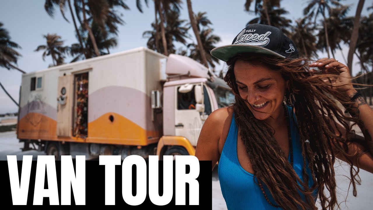 j&rsquo;ai transformé ce camion en MA MAISON pour vraiment pas cher ( VAN TOUR, astuces et conseils )