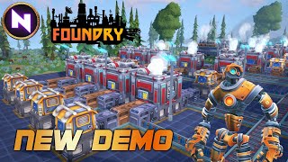 FOUNDRY - New Demo With Lots of Improvements | Upcoming First Person Voxel Factory/Simulation Game