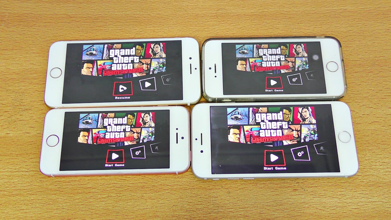 GTA Liberty City Stories iPhone 6S vs SE vs 6 vs 5S Gaming Review! (4K ...