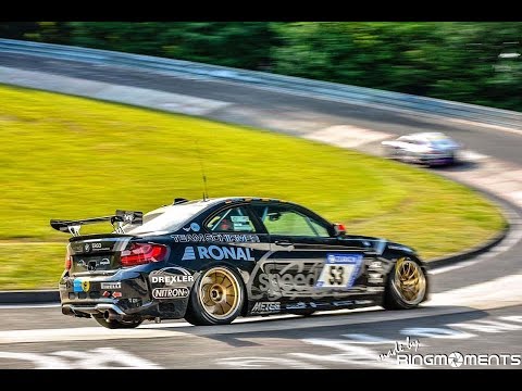 BMW M2GT vs Porsche GT4 Nurburgring Nordschleife VLN