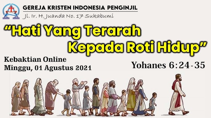 Kebaktian Online Live Minggu 01 Agustus 2021 Gki Penginjil Youtube
