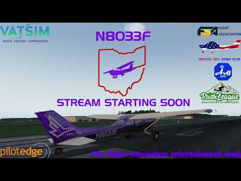 N8033F - VFR - Our Last Day at SimVenture 2022 | Pilot Edge | Real Oshkosh ATC