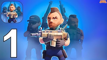 SWAT Squad Tactics - Gameplay Walkthrough Part 1 Android, iOS