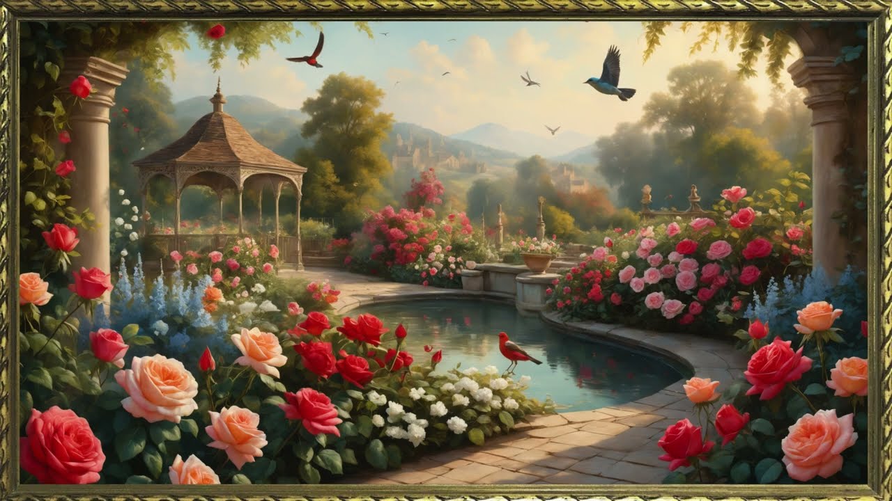 The Art Corner | Framed TV Art No Music | TV Art Background