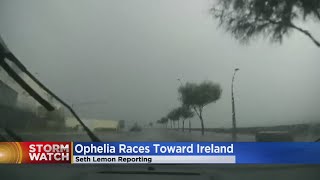 Hurricane Ophelia’s Remnants Hit Ireland, Head For Scotland