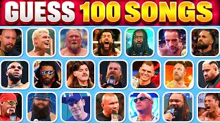 Can You Guess The 100 WWE Wrestlers Theme Songs! 😱🎶 | WWE Quiz Challenge screenshot 4