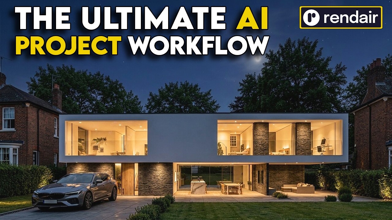 Rendair AI: The COMPLETE Architectural Workflow in ONE Platform