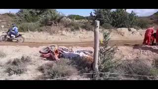 TONY CAIROLI CRASH GP SARDEGNA