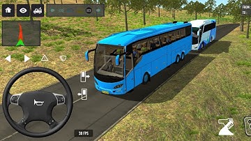 euro coach bus simulator 🥺🚌|| new coach bus simulator part-4 Android gameplay