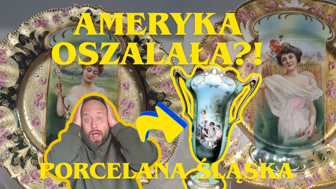 🤩 AMERYKA OSZALAŁA NA PUNKCIE ŚLĄSKIEJ PORCELANY?! 😱💎 MUZEUM TUŁOWICE + KOLEKCJA MIZIÓW #starocie