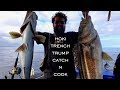 Josh James New Zealand Deep Sea Trumpeter catch n cook - Hokitika Trench - crispy fish skin