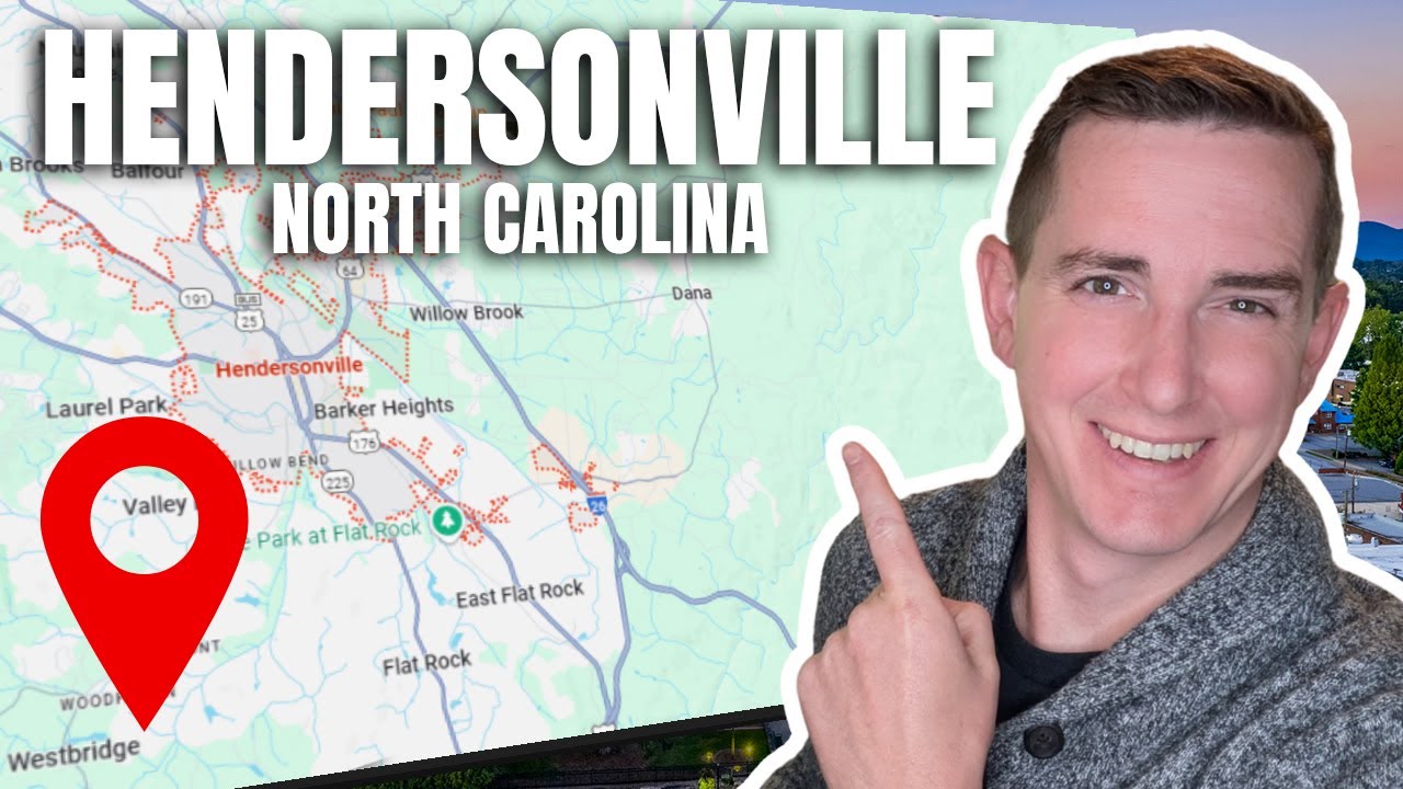Is This The BEST Town Next to Asheville? [Hendersonville MAP Tour]