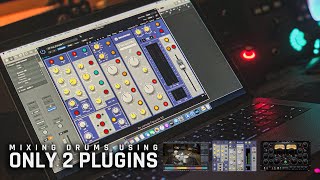 Mixing drums in Cubase using only 2 plugins!
