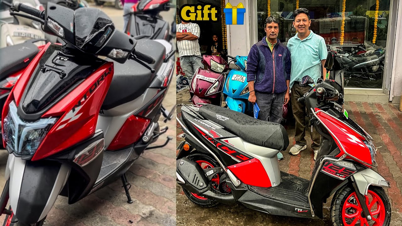 FINALLY TAKING DELIVERY OF NEW TVS NTORQ XP SCOOTY 🛵|| MANALI CURRENT LATEST TRAFFIC UPDATE ||