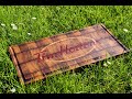 Making a V-Carved "Tim Hortons" 3-colours cutting board with hobby CNC (v2)