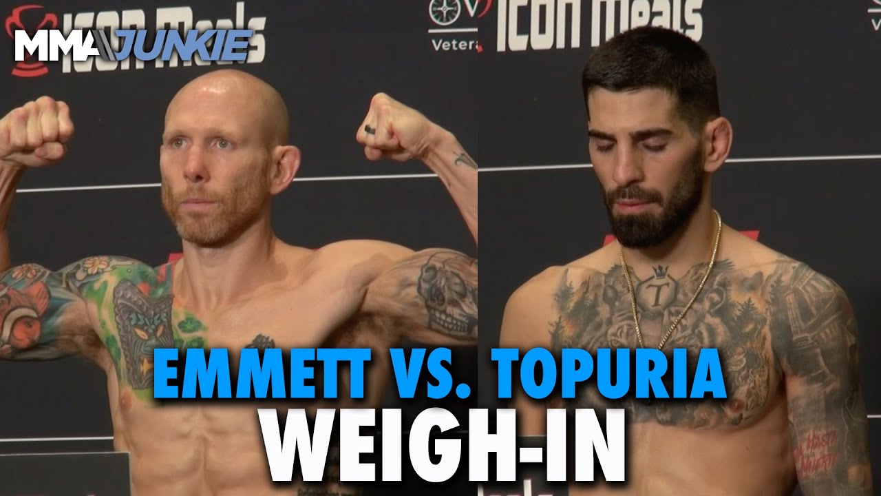 Ilia topuria vs josh emmett dazn