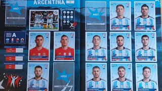 Llenando el Album Panini COPA AMERICA 2024.  #copaamerica2024 #messifans #messi