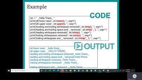 Python   Chapter 6   Part 3   String Methods