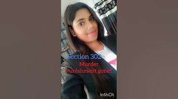 IPC Section 302 - Punishment for murder #youtubeshorts #viralvideo