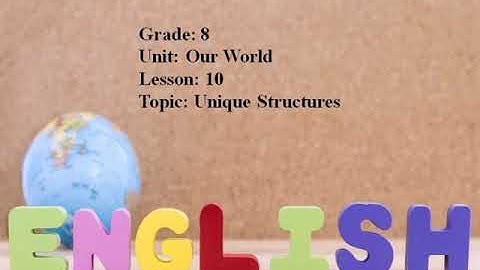 Excel 8. Unique Structures