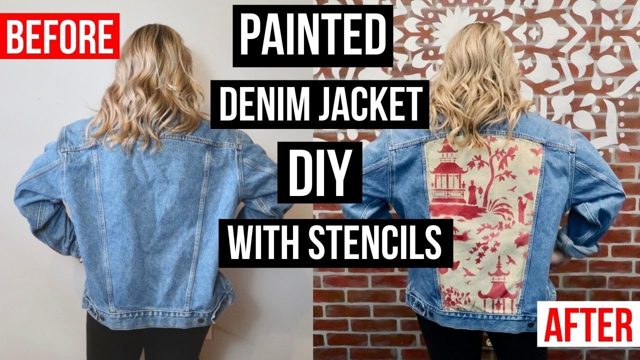 Featured image of post Easy Painted Denim Jacket Designs - You can make your wardrobe as a museum.