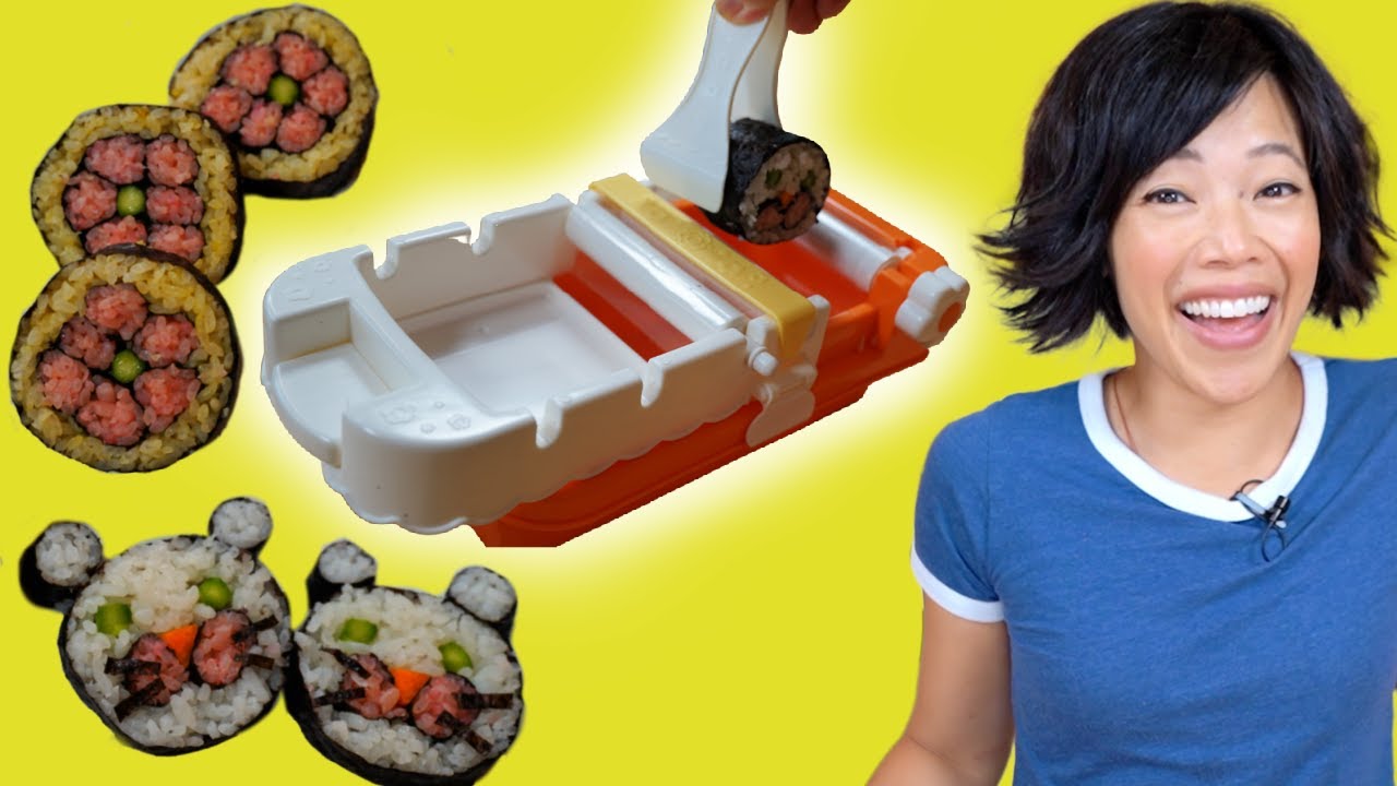 Making Real Sushi With a TOY Sushi Maker 