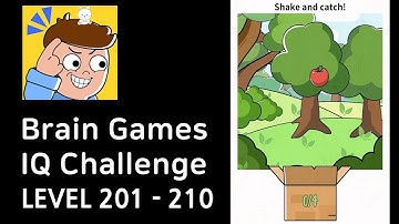 Brain Games IQ Challenge Level 201-210 Walkthrough (GAMEJAM)