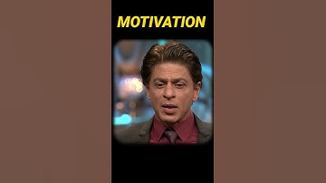 SRK Motivation | From Failure To Fame | Shah Rukh Khan Inspiring Words 💫