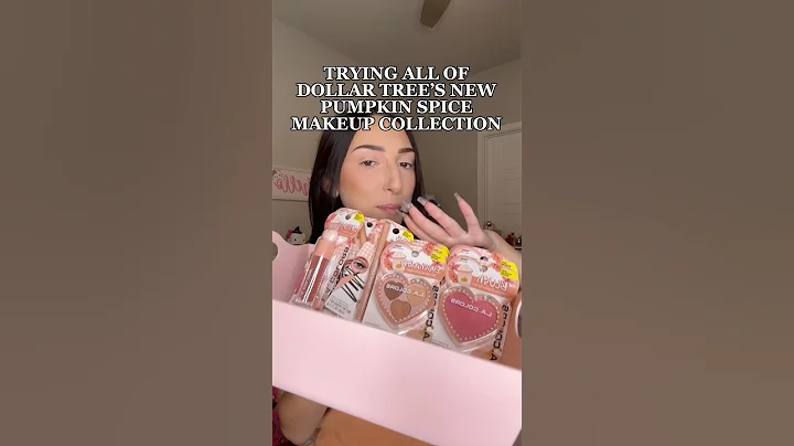 NEW DOLLAR TREE MAKEUP #dollartree #dollartreemakeup #newatdollartree #dollartreereview #fallmakeup