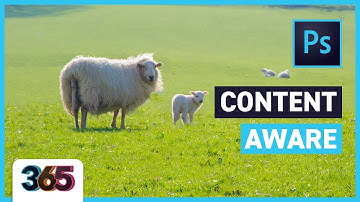 🐑 Content-Aware Move Tool | Photoshop CC Tutorial  #82/365 Days of Creativity