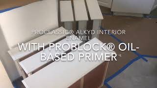 ProClassic® Alkyd Interior Enamel With ProBlock® Oil-Based Primer