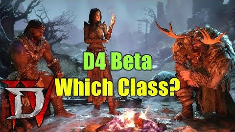 Diablo 4 Beta - Which Class to Choose Explained in 1 Minute