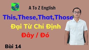 Bài 14: Đại Từ Chỉ Định This / These , That / Those