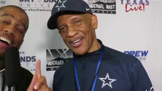 Drew Pearson Live World Premiere Red Carpet at Texas Live