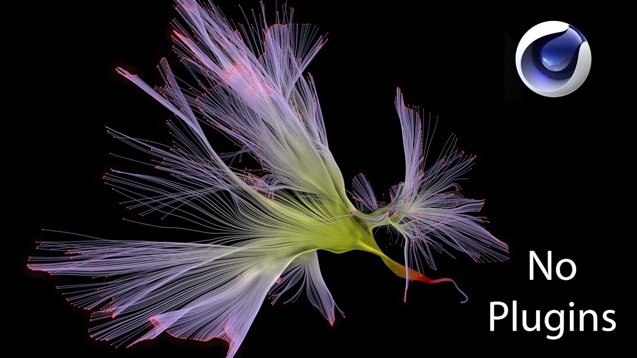 Cinema 4d R20 - R21 Tutorial Particle with tracer! - YouTube