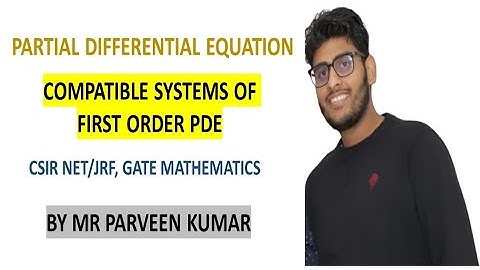 Compatible system of first order Equation