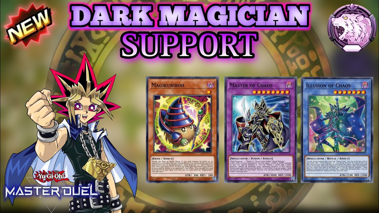 NEW DARK MAGICIAN SUPPORT DECK Best Deck Dark Magician YUGIOH