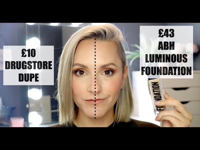 YouTube ABH DUPE - Luminous £10 Drugstore Foundation