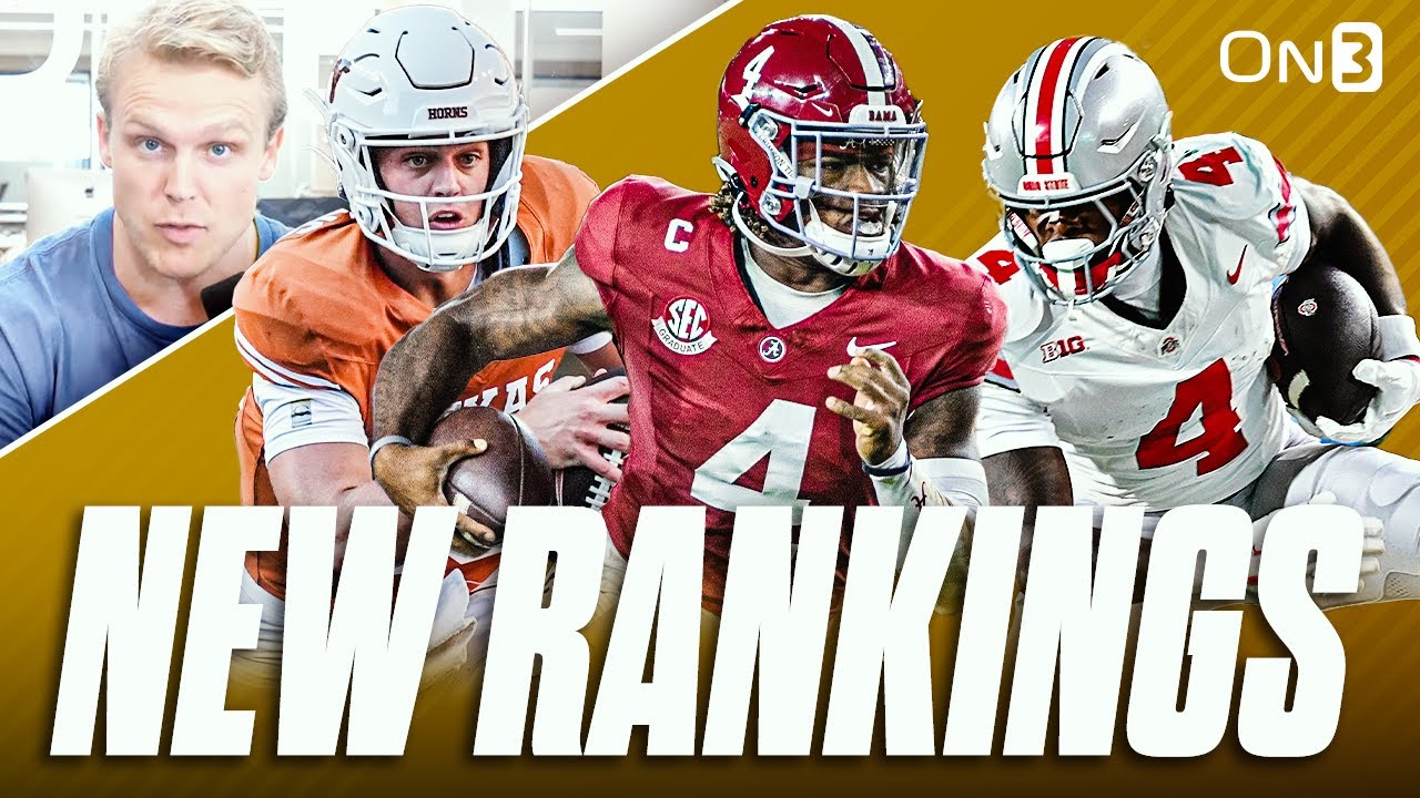 NEW College Football Playoff Rankings | Alabama NEW #1?, Where's ...