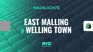 HIGHLIGHTS: East Malling v Welling Town