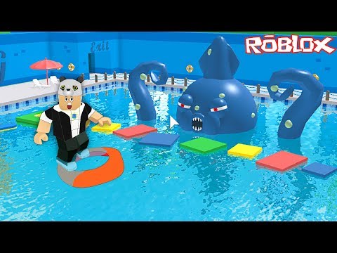 Su Parkından Kaçış!! - Panda ile Roblox Escape The Waterpark!