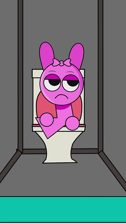 pinky sprunki poops but..... 😱 #animation #sprunki #incredibox
