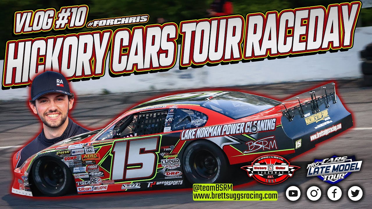 My Hickory CARS Tour Raceday Vlog! /--/ TEAM BSRM VLOG #10
