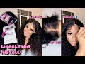 GLUELESS INSTALL Using “ LiKablewig “ 5x5 HD Wig | Install Under 30 minutes !