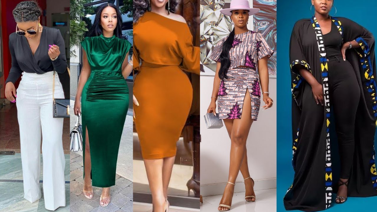 Elevate your office wardrobe with stylish corporate Ankara gowns -  AlimoshoToday.com