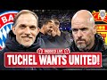 Thomas tuchel wants man united move  paddock live