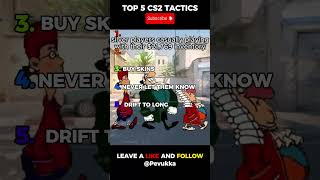 TOP 5 CS2 TACTICS #shorts