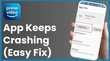 Fix Prime Video Keeps Crashing !