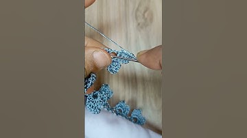 crochet lace design sareeborder neck sleeves and daman pattern by @crochetwithshaheen0786 #lace